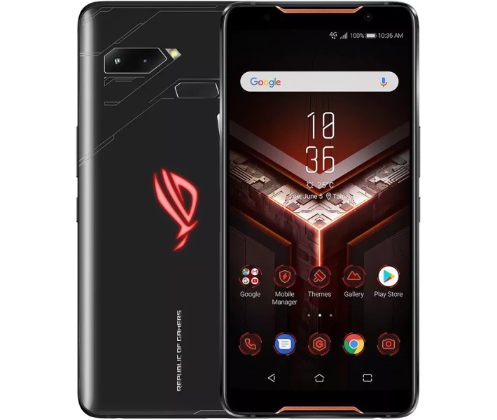 Фото - смартфон и мобильный телефон Смартфон ASUS ROG Phone 8/128GB DualSim Black (ZS600KL-1A032EU)