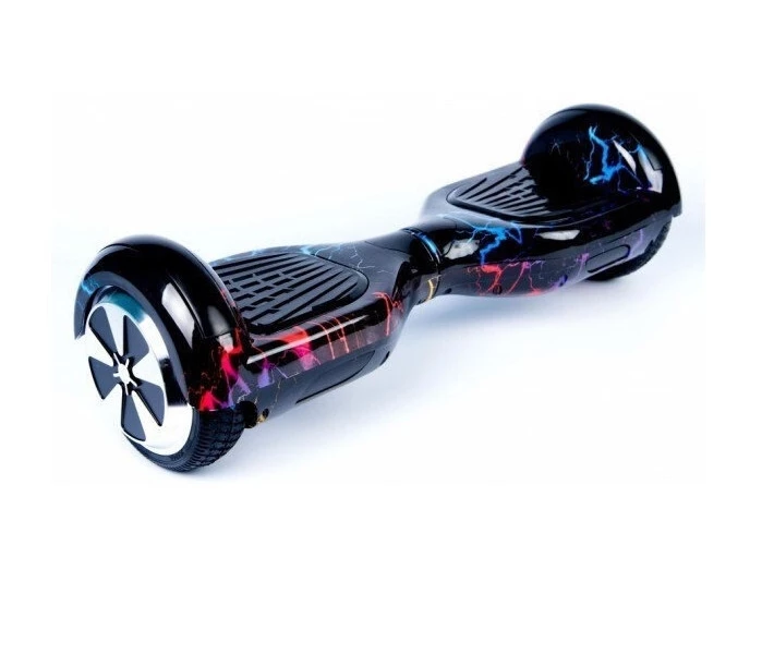 Фото - гироскутеры Гироскутер Smart Balance Wheel 6.5 Гироборд с Bluetooth музыкой и сумкой (Цветная молния)