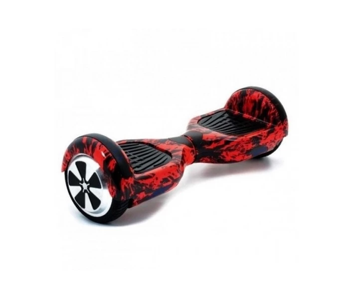 Фото - гироскутеры Гироскутер Smart Balance Wheel 6.5 Гироборд с Bluetooth музыкой и сумкой (Красное пламя)