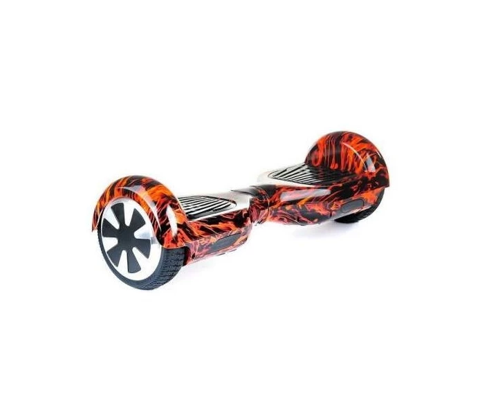 Фото - гироскутеры Гироскутер Smart Balance Wheel 6.5 Гироборд с Bluetooth музыкой и сумкой (Красное пламя)