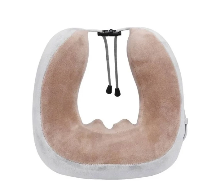 Фото - массажер Массажная подушка с вибрацией и функцией памяти U-Shaped Massage Pillow SHAKE Массажер