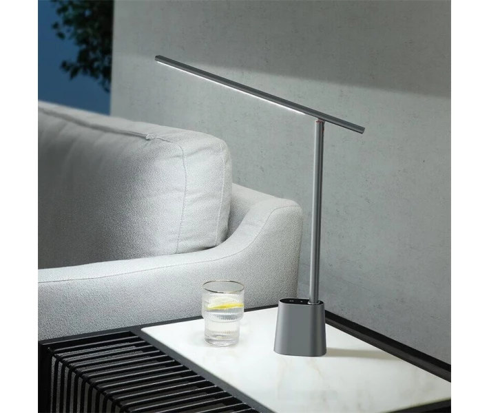 Фото - настольную лампу Лампа настольная BASEUS Rechargeable Folding Reading Desk Lamp DGZG-0G 2200мАч 5Вт grey