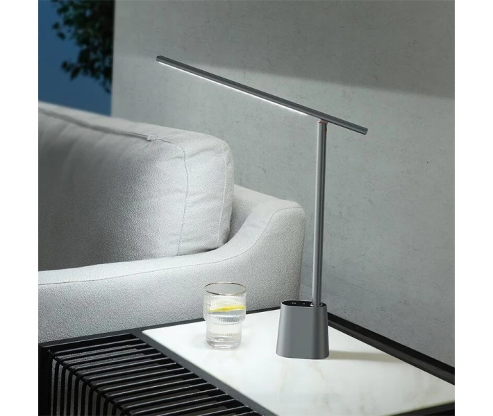 Фото - настольную лампу Лампа настольная BASEUS Rechargeable Folding Reading Desk Lamp DGZG-0G 2200мАч 5Вт grey