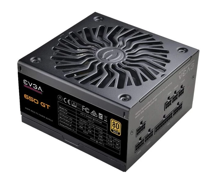 Фото - блок питания для компьютера (ПК) Блок питания EVGA SuperNova 650 GT 220-GT-0650-Y1, 80+ GOLD 650W, Fully Modular, ECO Mode