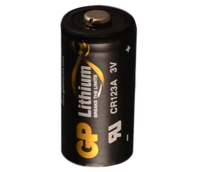 Фото - батарейку и аккумулятор Батарейка GP CR123a 1500 mAh 3B DL 123A (Черный) (26657)