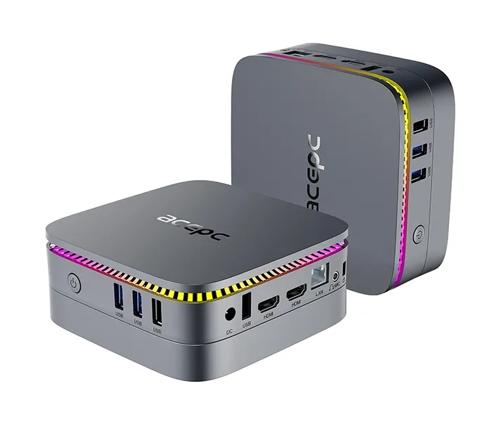 Мини-Пк Acepc PicoBox Pro AK1 / Intel N100 / RAM 16GB / SSD 512GB