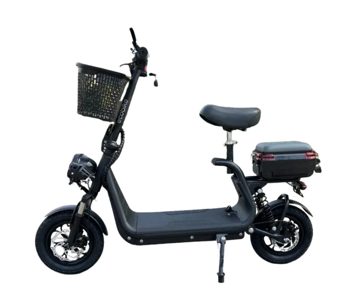 Электроскутер ECOBIKE Zen U12 MAX 15Ah Box, Bluetooth, 3 фари