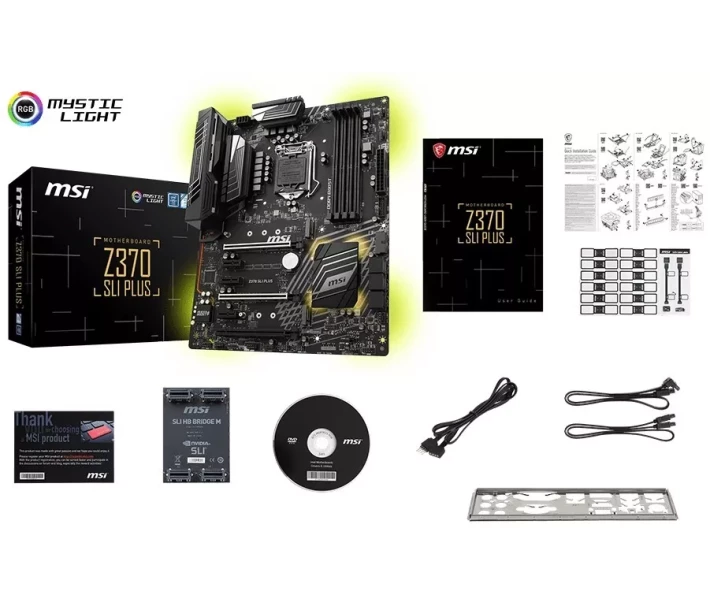 Материнская плата MSI Z370 SLI PLUS купить в Киеве ☛ цены на Allo