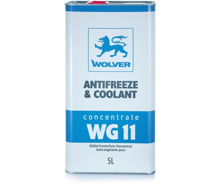 Фото - антифриз Антифриз Wolver Antifreeze & Coolant WG11 синий 5л