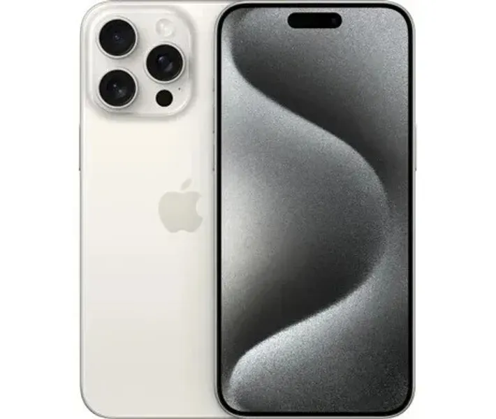 美品 iPhone 15 Pro Max 256GB SIMフリー ホワイト レンタル] Apple iPhone 15 Pro Max 256GB (SIMフリー) ホワイト