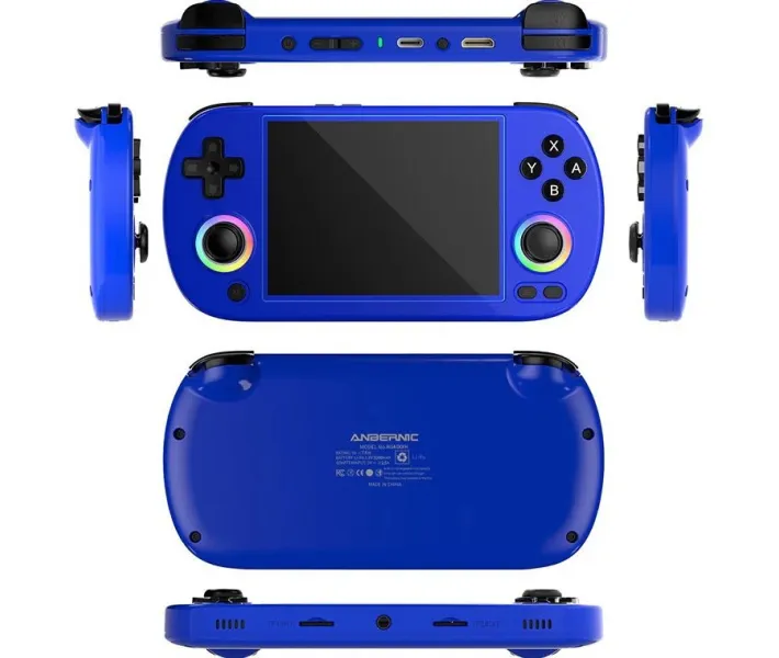 Ретро игровая приставка Anbernic RG40XX H 64GB Blue [115724