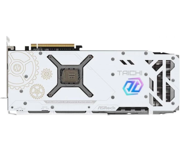 新品保証付 ASRock Radeon RX 7900 XTX TAICHI 白 Відеокарта ASRock PCI-Ex Radeon RX 7900 XTX Taichi White OC 24GB