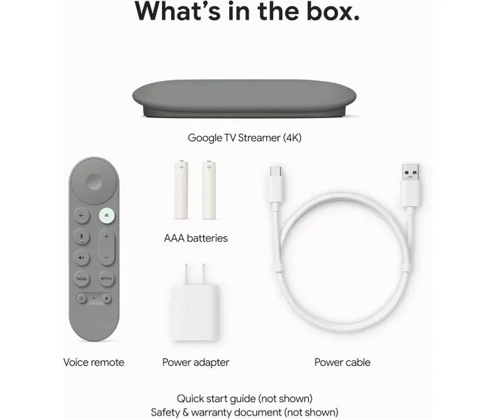 Медиаплеер Google TV Streamer 4K Hazel купить в АЛЛО – цена