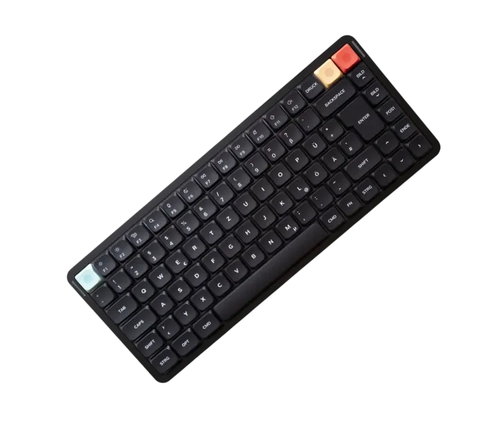 Клавиатура NuPhy Air75 V3 Blush Nano Switch RGB Nebula Dark