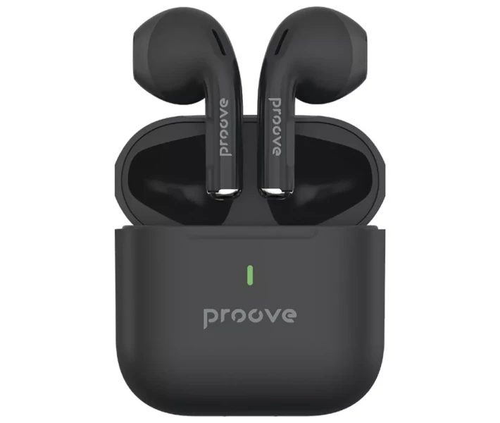 Фото - наушники Беспроводные наушники Proove Mainstream 2 TWS (APP) Bluetooth 5.4 с кейсом 300 мАч Black (TWMS2001AP01)