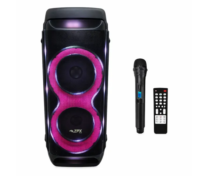 Портативная акустика ZPX ZX-7792 250Вт 2×10