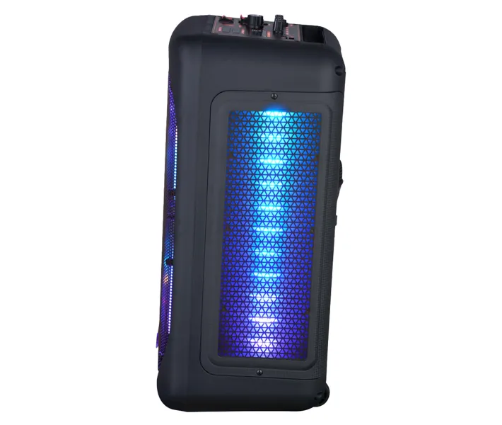 洋楽 BIG TONE Портативная Bluetooth колонка ZXX-6520 80Вт 2×8″ с караоке