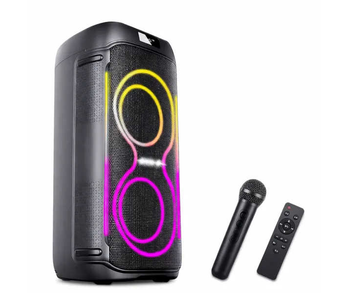 Колонка с микрофоном ZXX-5509 1200Вт, Bluetooth акустика 2×6.5