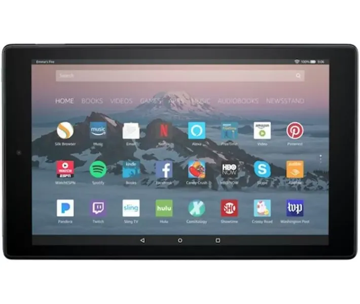 Планшет Amazon Fire HD 10 (9th Gen, 2019) 32GB Black купить в АЛЛО