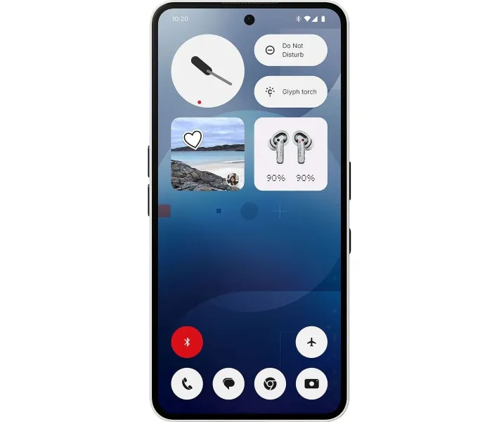 Смартфон Nothing Phone (3a) 8/128GB White [131181] купить в АЛЛО