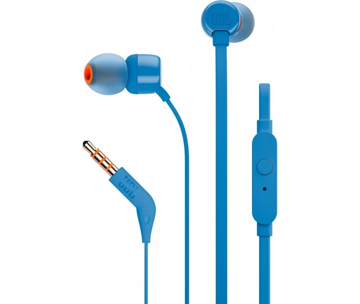 Фото - наушники Наушники JBL T110 (JBLT110BLU) Blue