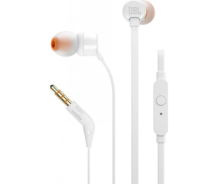 Фото - наушники Наушники JBL T110 (JBLT110WHT) White