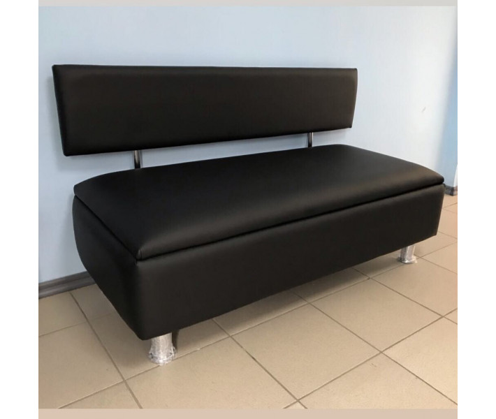 ofisnyj divan s nishej for beauty lux 120h55h70 sm chernyj fb018 kupit v kieve ceny na allo ua harkov dnepr odessa i vsya ukraina