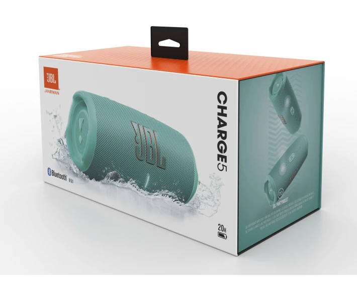 Фото - портативную колонку Портативная акустика JBL Charge 5 (JBLCHARGE5TEAL) Teal