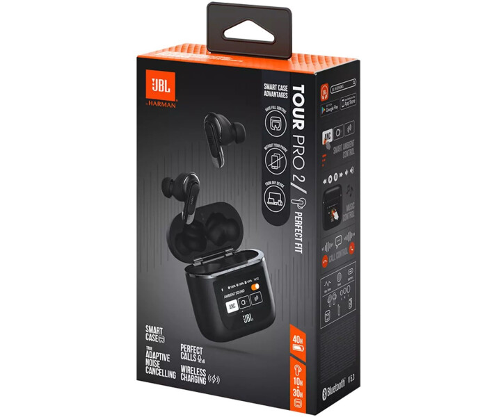 Наушники JBL Tour Pro 2 (JBLTOURPRO2BLK) Black купить в