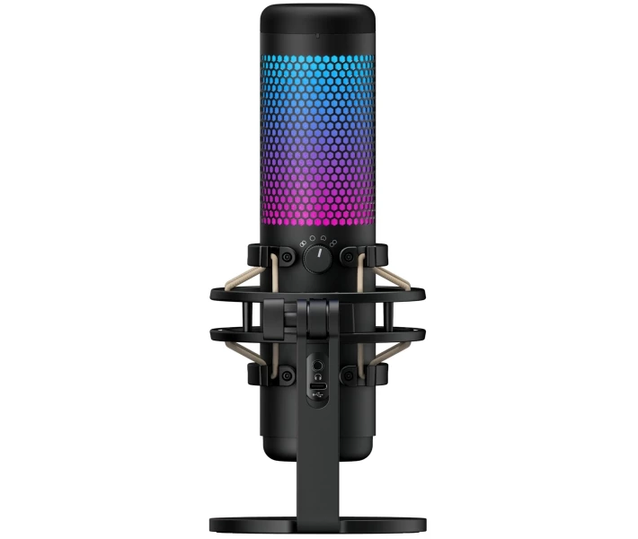 Фото - микрофон для караоке Микрофон HyperX QuadCast S Black (HMIQ1S-XX-RG,G/4P5P7AA) [67623]