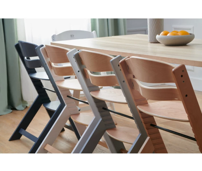 Фото - стульчик для кормления Стульчик для кормления Kinderkraft Enock Gray Wood (KKKENOCGRY0000)