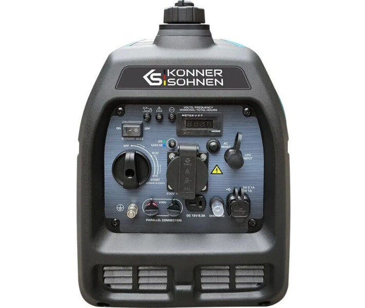 Фото - генератор Инверторный газобензиновый генератор Konner&Sohnen KS 3100iG S (2.8/3.1 кВт)