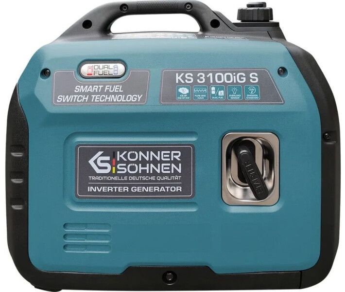 Фото - генератор Инверторный газобензиновый генератор Konner&Sohnen KS 3100iG S (2.8/3.1 кВт)