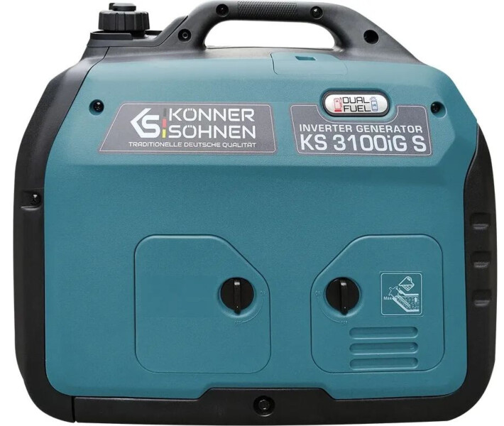 Фото - генератор Инверторный газобензиновый генератор Konner&Sohnen KS 3100iG S (2.8/3.1 кВт)
