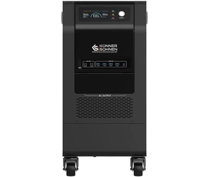 Фото - зарядную станцию Зарядная станция Könner & Söhnen KS 5200PS / 5200 Вт / 5120 Вт/год / LiFePO4