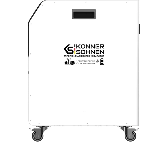 Фото - зарядную станцию Зарядная станция Könner & Söhnen KS 5200PS / 5200 Вт / 5120 Вт/год / LiFePO4