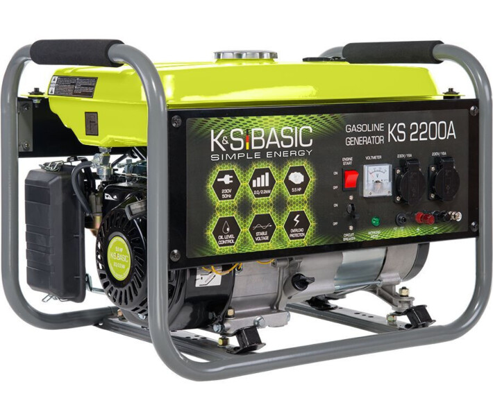 Фото - генератор Бензиновый генератор K&S BASIC KSB 2200A
