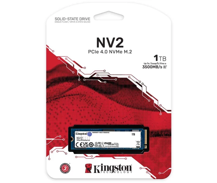 Kingston NV2 内蔵型SSD PCIe Gen 4.0 Amazon | キングストンテクノロジー Kingston SSD NV2 1TB PCIe Gen