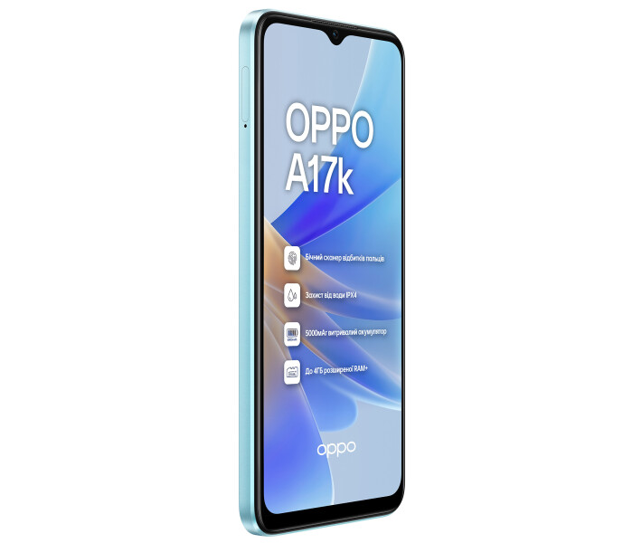 Фото - смартфон и мобильный телефон OPPO A17k 3/64 GB Blue