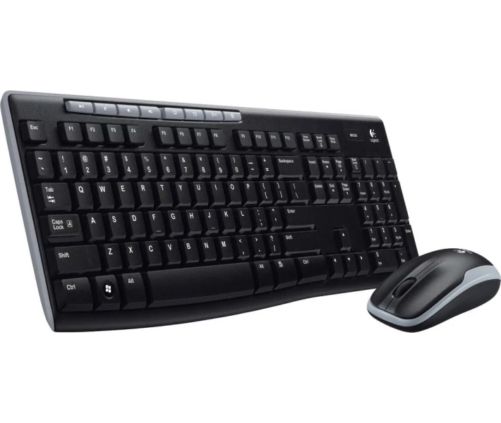 Фото - клавиатуру Комплект 2в1 Logitech Cordless Desktop MK270 (920-004518) (клавиатура + мышь)