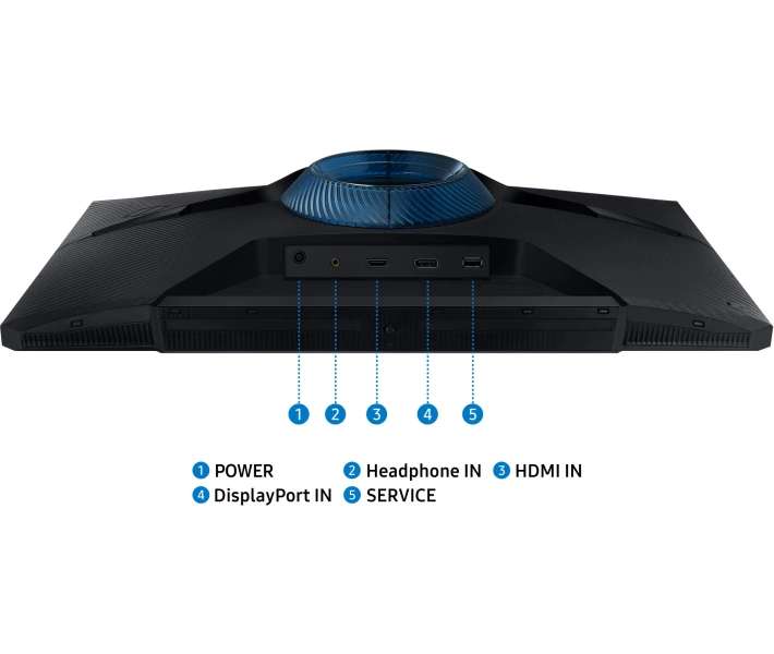 Фото - монитор Монитор игровой 24" Samsung Odyssey G3 S24DG300 (LS24DG300EIXCI)