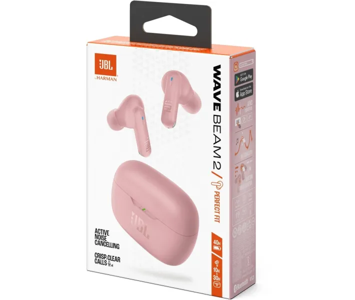 Наушники JBL Wave Beam 2 (JBLWBEAM2PIK) Pink купить в АЛЛО – цена