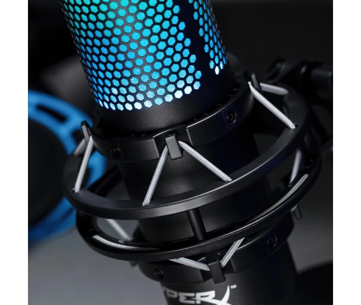 Фото - микрофон для караоке Микрофон HyperX QuadCast S Black (HMIQ1S-XX-RG,G/4P5P7AA) [67623]