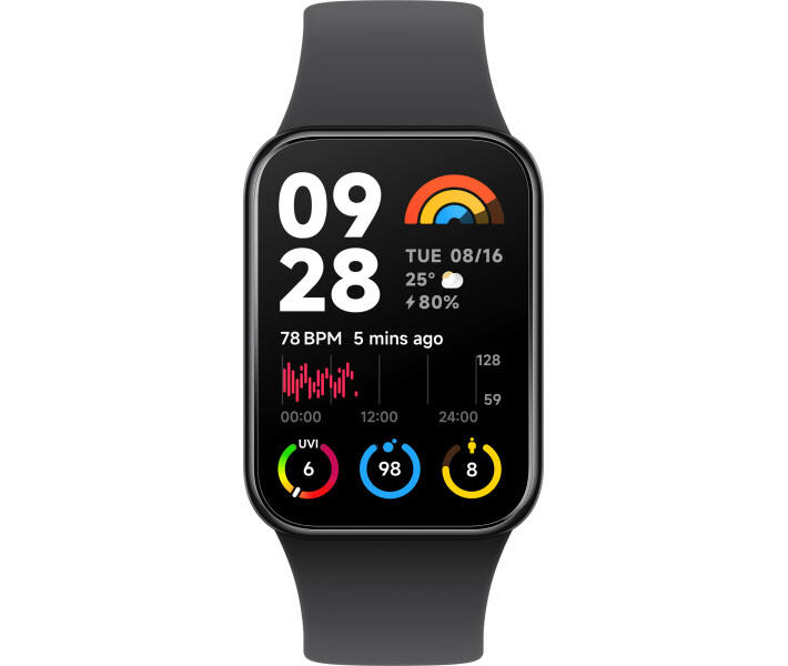 Фото - фитнес-браслет Фитнес-браслет Xiaomi Smart Band 8 Pro Black (BHR8017GL)