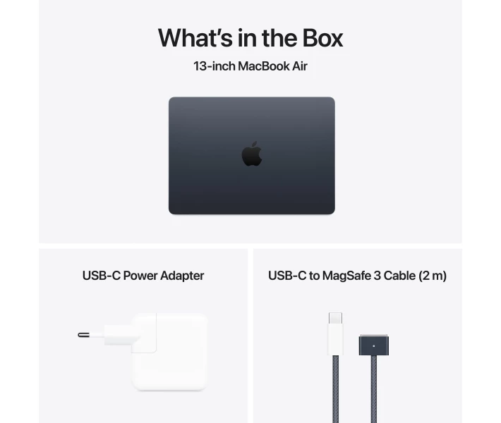 Фото - ноутбук Ноутбук Apple MacBook Air 13"M4 16/256GB 2025 (MW123) Midnight