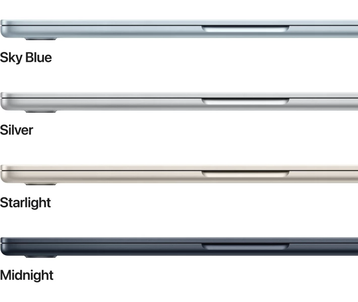 Фото - ноутбук Ноутбук Apple MacBook Air 13"M4 16/256GB 2025 (MW123) Midnight