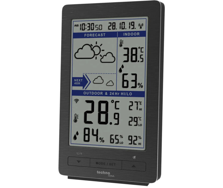 Фото - метеостанцию Метеостанция Technoline WS9485 Grey (DAS301178)
