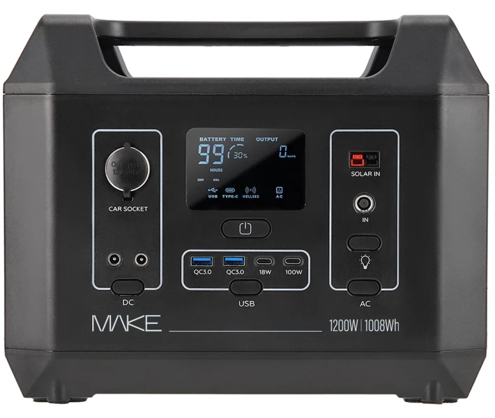 Фото - зарядную станцию Зарядная станция MAKE 1200W 1008Wh (MPS-12002)