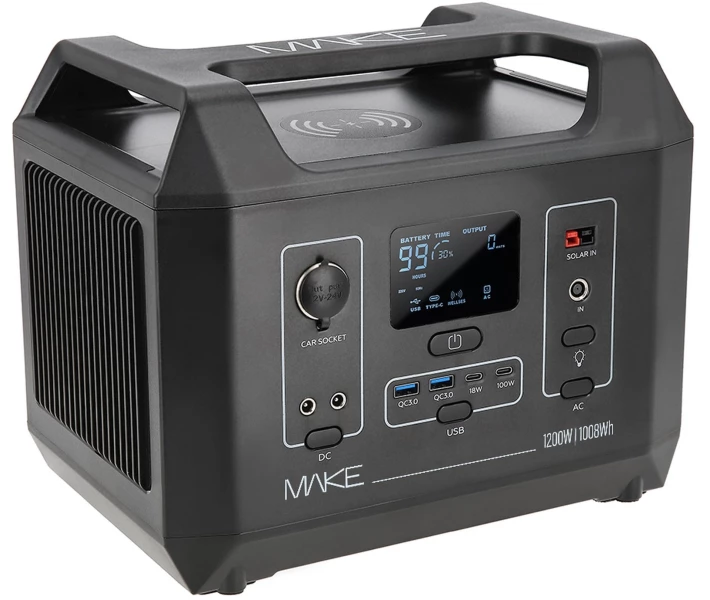 Фото - зарядную станцию Зарядная станция MAKE 1200W 1008Wh (MPS-12002)