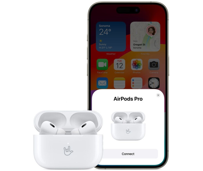 Фото - наушники Наушники Apple AirPods Pro 2nd Gen USB-C (MTJV3TY/A) White